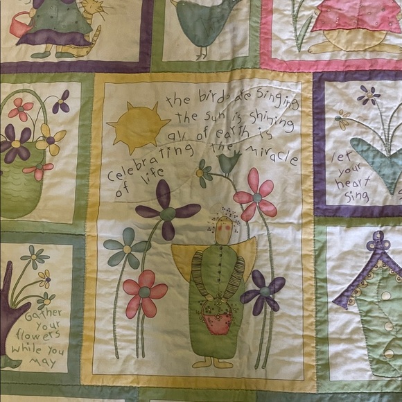 Colorful Patchwork Quilt - Picture 3 of 4